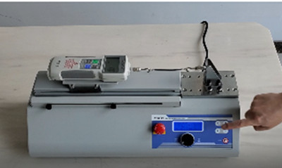 如何讓推拉力計重新標量程？